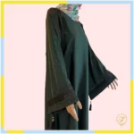 Abaya adorned with exquisite