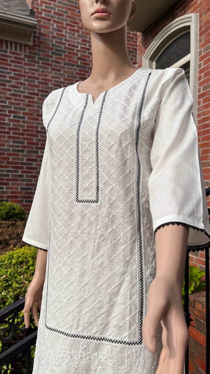 Fine Cotton Embroidered and Laced 2